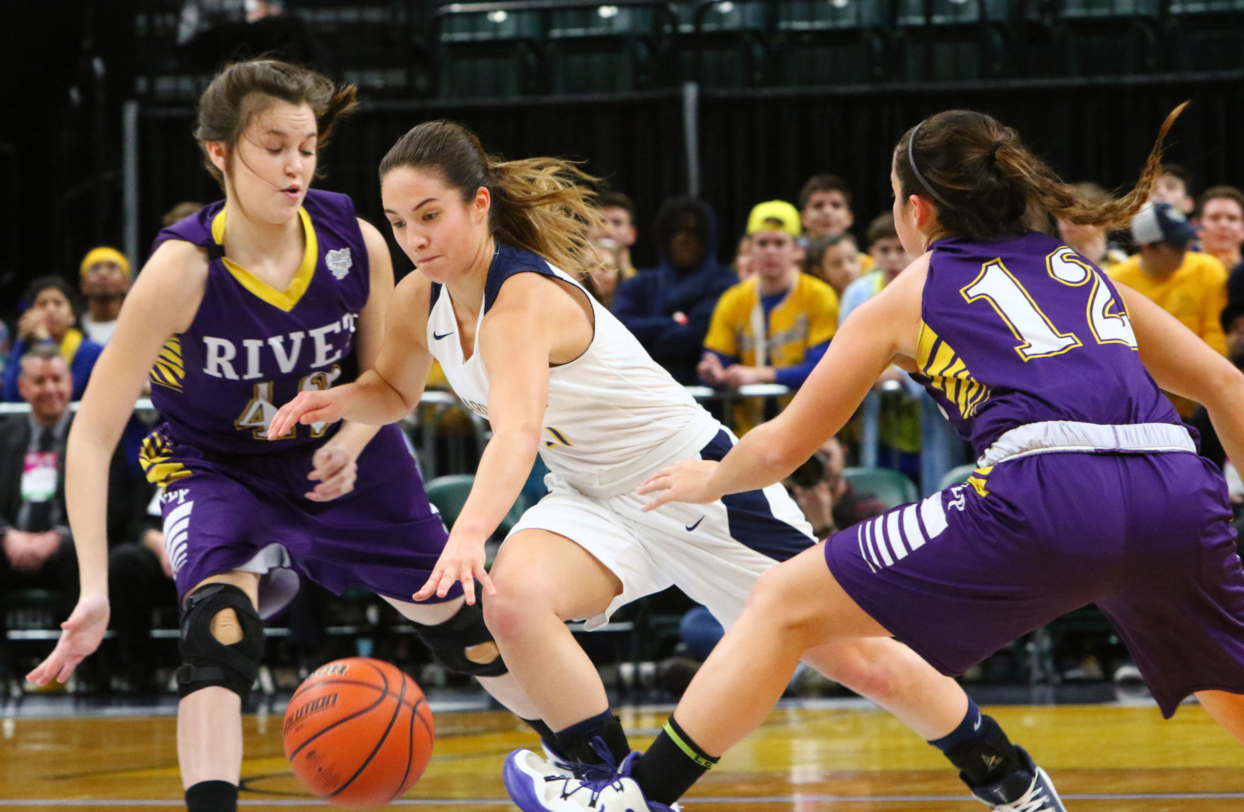 Girls Basketball State Finals: Marquette Catholic vs. Vincennes Rivet